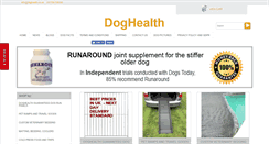 Desktop Screenshot of doghealth.co.uk